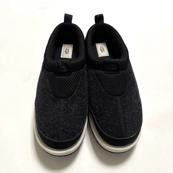 NWT $120 UGG Tasman IOE Men's Slippers Charcoal Gray 1155197 Suede - Picture 3 of 9